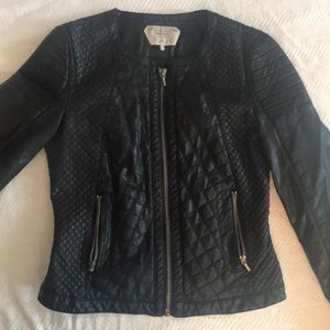 Zara Faux Leather Jacket (Size L)